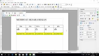 cara mengetik aksara jawa menggunakan komputer bag 10: AKSARA REKAN