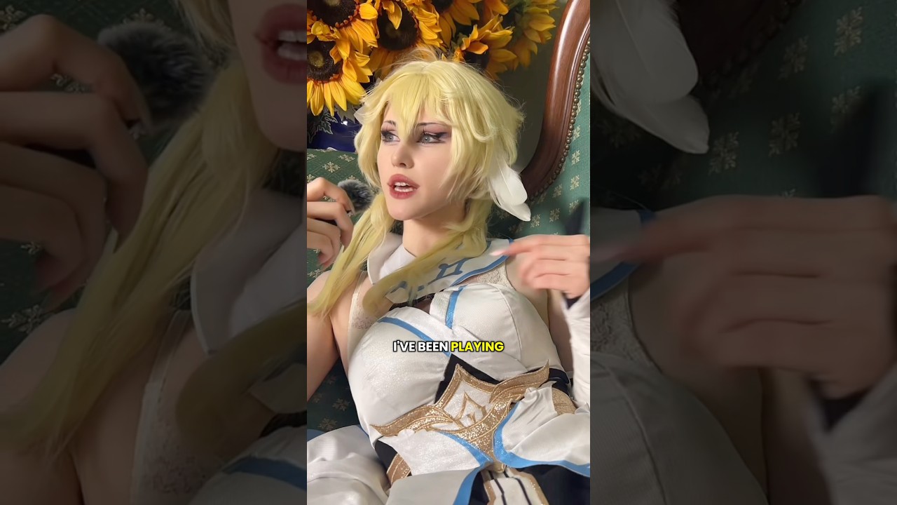 no touching grass for me #nodkrai #flins #columbina #cosplay #scaramouche #durin #hoyoversecafe