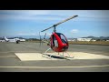 First Flight in my Turbine Experimental Helicopter