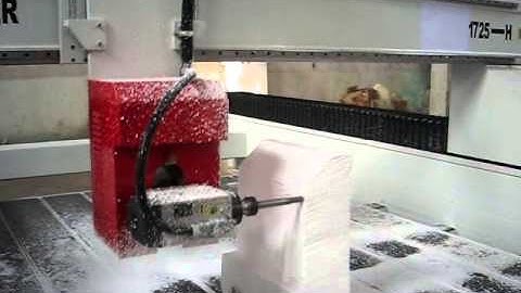 Omni 4 axis  HSD spindle foam6