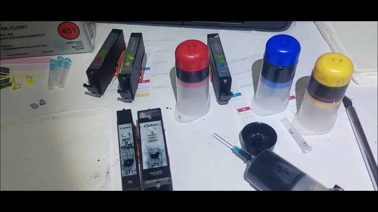 Как снять печатающую головку canon pixma ts5040