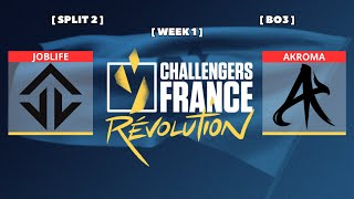 [FR] JOBLIFE vs AKROMA - BO3 | Valorant Challengers France : Révolution 2024 | Split 2