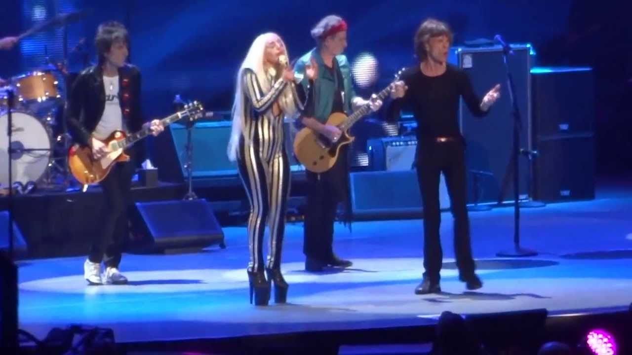 Rolling Stones - with Lady Gaga　"Gimme Shelter"　@ Newark, N.J. 15/12/12