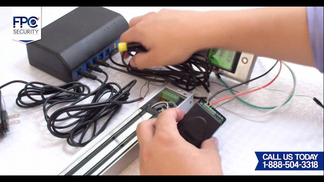 Fpc Wireless Receiver, Battery backup and mag lock kit