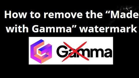 How to Remove the “Made with Gamma” Watermark from PowerPoint — Complete Guide?