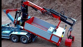 RC TRUCK MAN TGS WITH PALFINGER CRANE - ScaleART