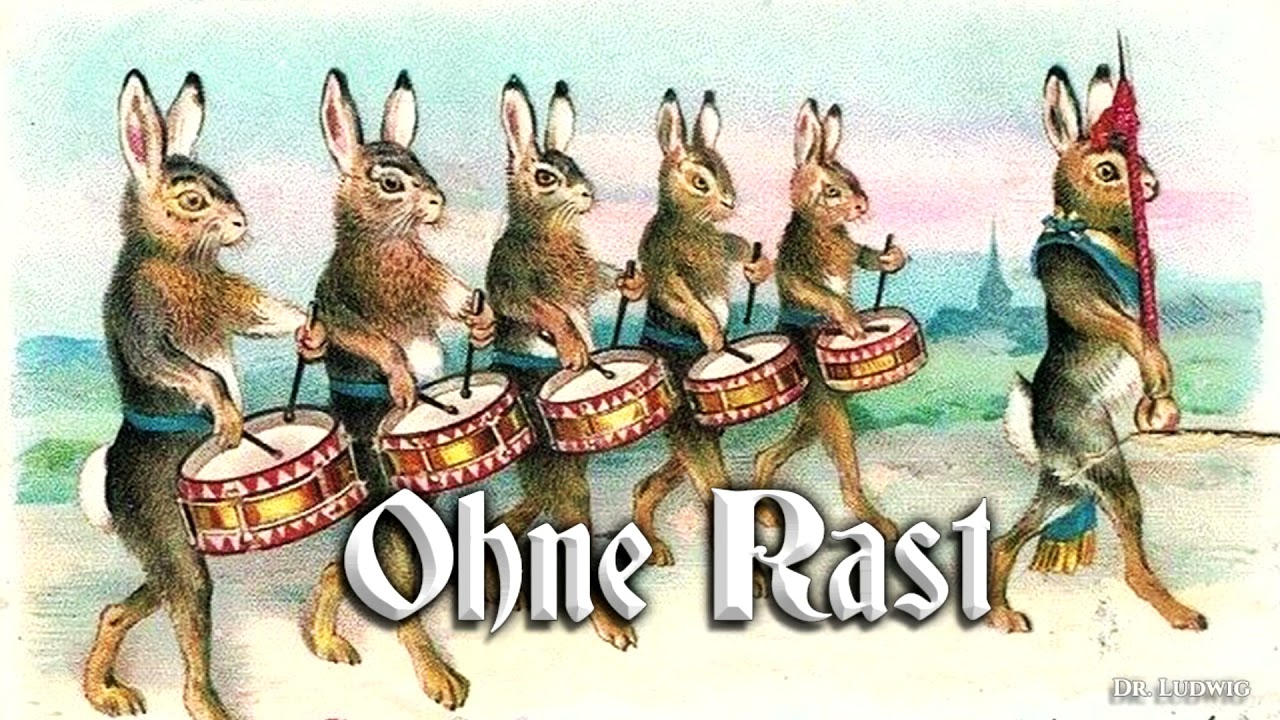 Ohne Rast [Austrian march]