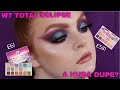W7 TOTAL ECLIPSE PALETTE - ONLY £6 - Tutorial and first impressions