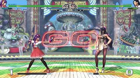 LEVEL 5 Athena Asamiya VS Luong The King of Fighters XIV BATTLE KOF XIV