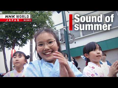 Children's Bon dance song preserved for the futureーNHK WORLD-JAPAN NEWS