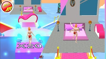 Money Run 3D 5x  billionaire girl | action level 35.