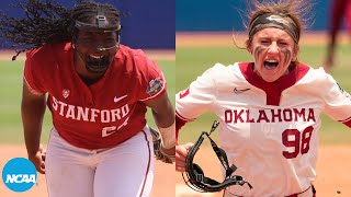 Oklahoma and Stanford's thrilling WCWS semifinal extra inning finish