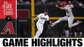 Cardinals Vs. Diamondbacks Game Highlights 52821 Mlb Highlights