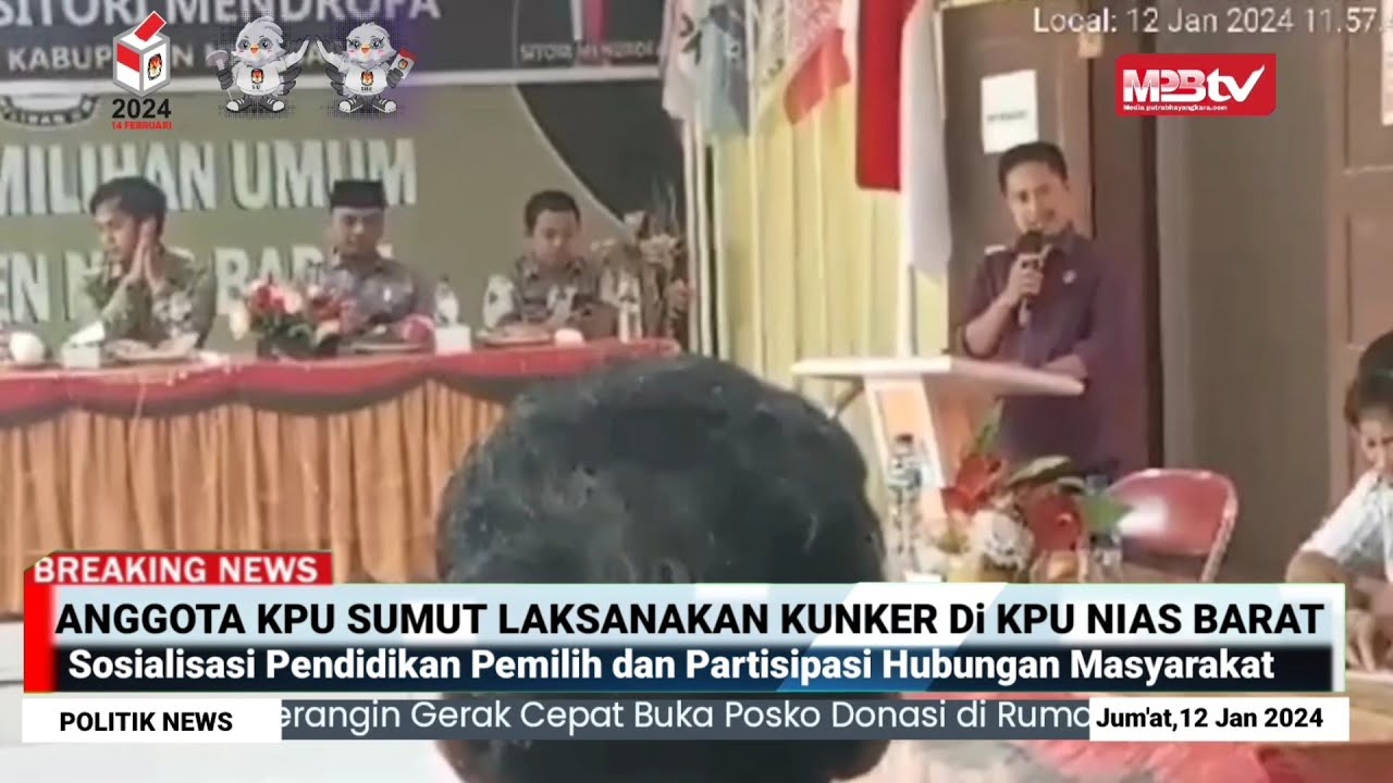 Anggota KPU Sumut Laksanakan Kunker Di KPU Nias Barat