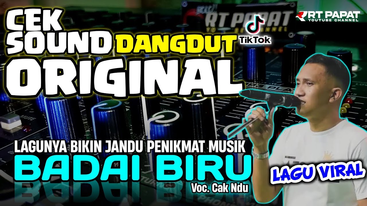 CEK SOUND DANGDUT BADAI BIRU🎵LAGU VIRAL BIKIN JANDU🎶DANGDUT KENDANG TANPA KOPLO 