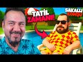 SAKALLI KOMŞU MAHMUT USTA TATİLDE! HAVUZDA PİRANA VAR! | DARK RIDDLE OYNUYORUZ