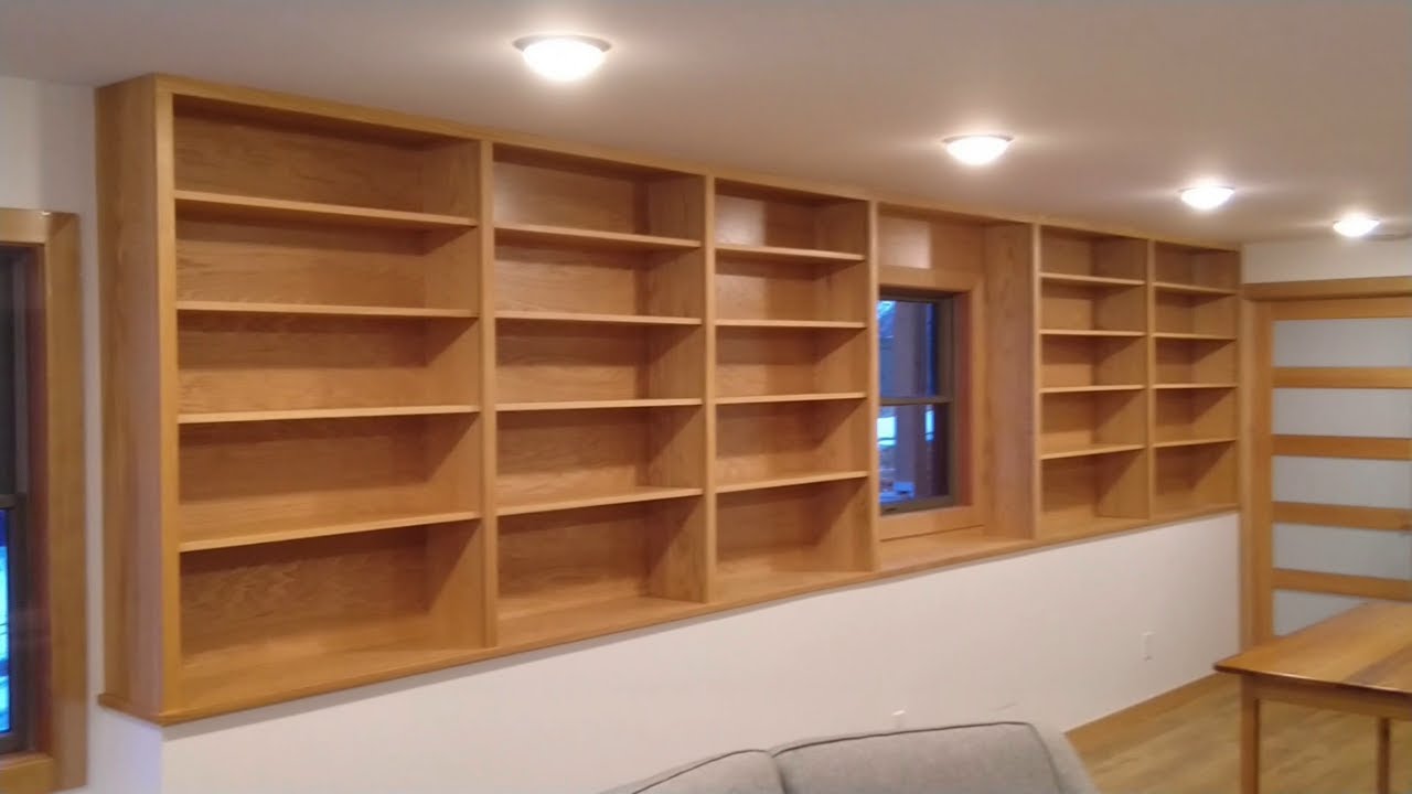 Builtin Bookshelves YouTube