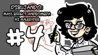 Dibujando A Mi Maleryder M Effect Andromeda Todas Gamers