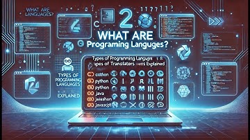 #01  What Are Programming Languages? Types of Programming Languages & Translators Explained!