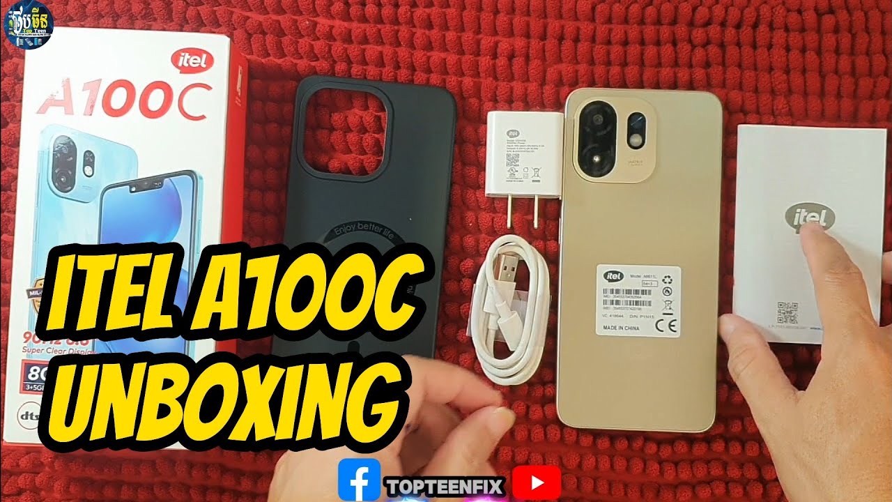 iTel A100C Unboxing 