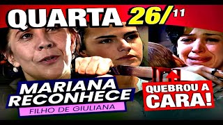 Terra Nostra Resumo Completo De Quarta Feira 26 De Novembro De 2025