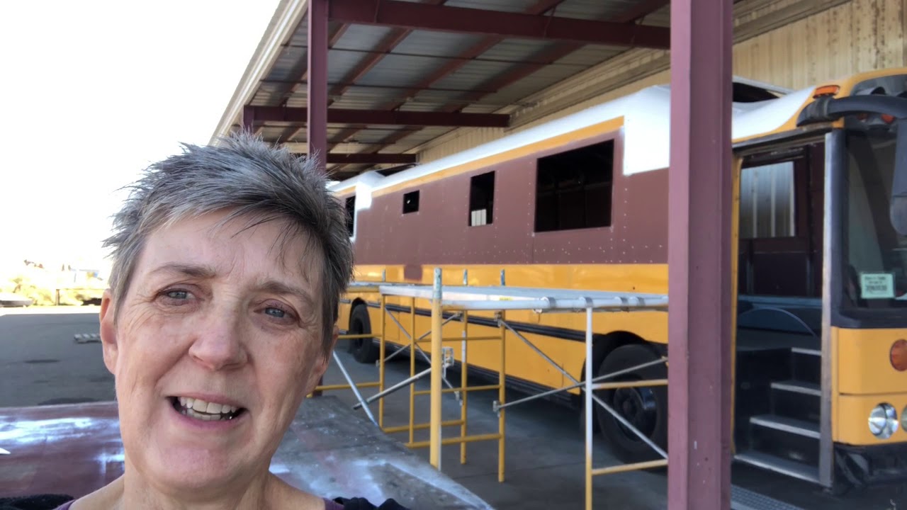 Finishing the 2 Roof Transition - Vlog 33 School Bus Conversion - YouTube