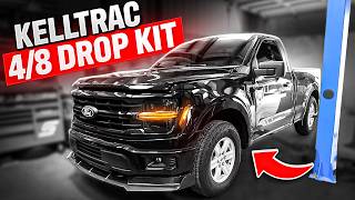 Lowering My Ford F150 With The Kelltrac 4/8 Drop Kit | Before & After Install