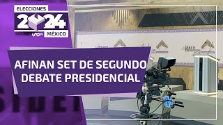 A un día del segundo debate presidencial, hacen cambios técnicos