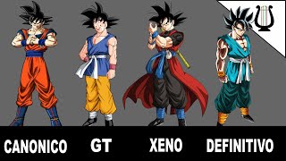 Explicación: Cual es el Goku mas PODEROSO (Todos los Gokus que existen) - Dragon Ball Super