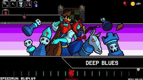 Crypt of the NecroDancer Coda Speedrun 2:33.23 (TAS)