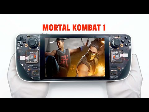 Steam Deck - Mortal Kombat 1 Gameplay | FSR 2 - SteamOS - CryoUtilities