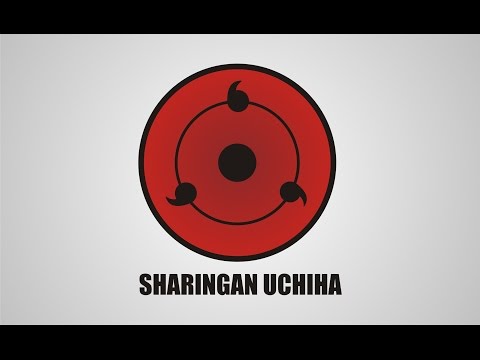 Video How to Draw SHARINGAN in coreldraw - youtube