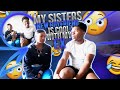 MY LIL SISTER GOT A NEW BOYFRIEND AND HES COOL WITH MY EX! *I had to tell her the real* (mukbang)