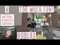 J0shfu7kers0n  roblox  natural disaster survival  too much fun  episode 4