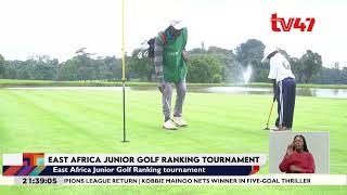 East Africa Junior Golf Ranking tournament results...
