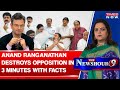 Anand ranganathan destroys congress  opposition in just 3 minutes gives reality check  tv debate