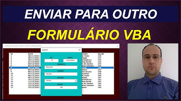 Carregar Dados de Listbox para OUTRO Formulário Excel VBA