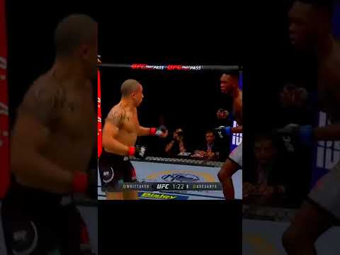 #ИсраэльАдесанья #РобертУиттакер #нокаут #bfc #бой #мма #ufc #ufc4 #ufc281