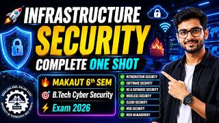 Infrastructure Security One Shot | MAKAUT | 6th Sem | B.Tech CS | Exam 2026 
