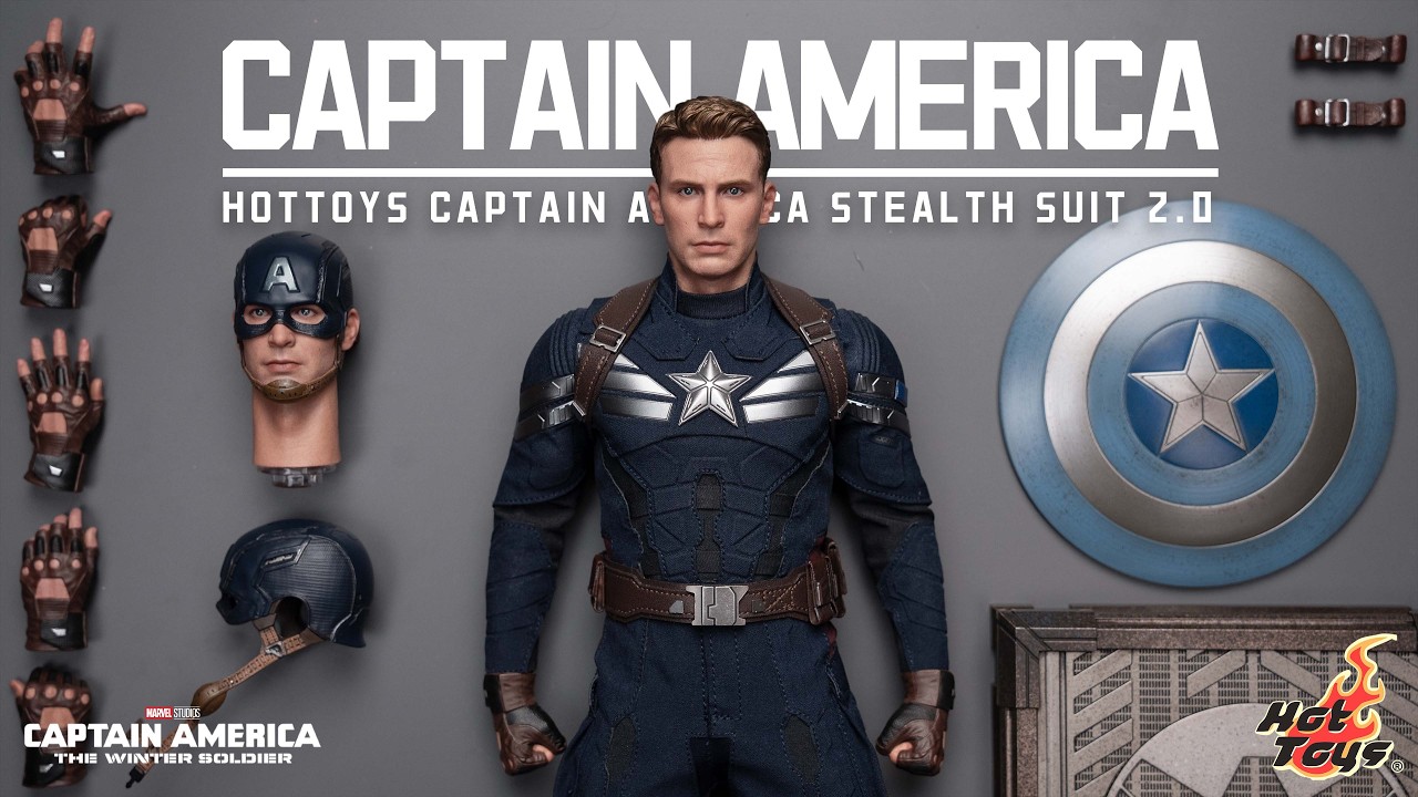 Hot Toys Captain America The Winter Solider - Stealth Strike Suit