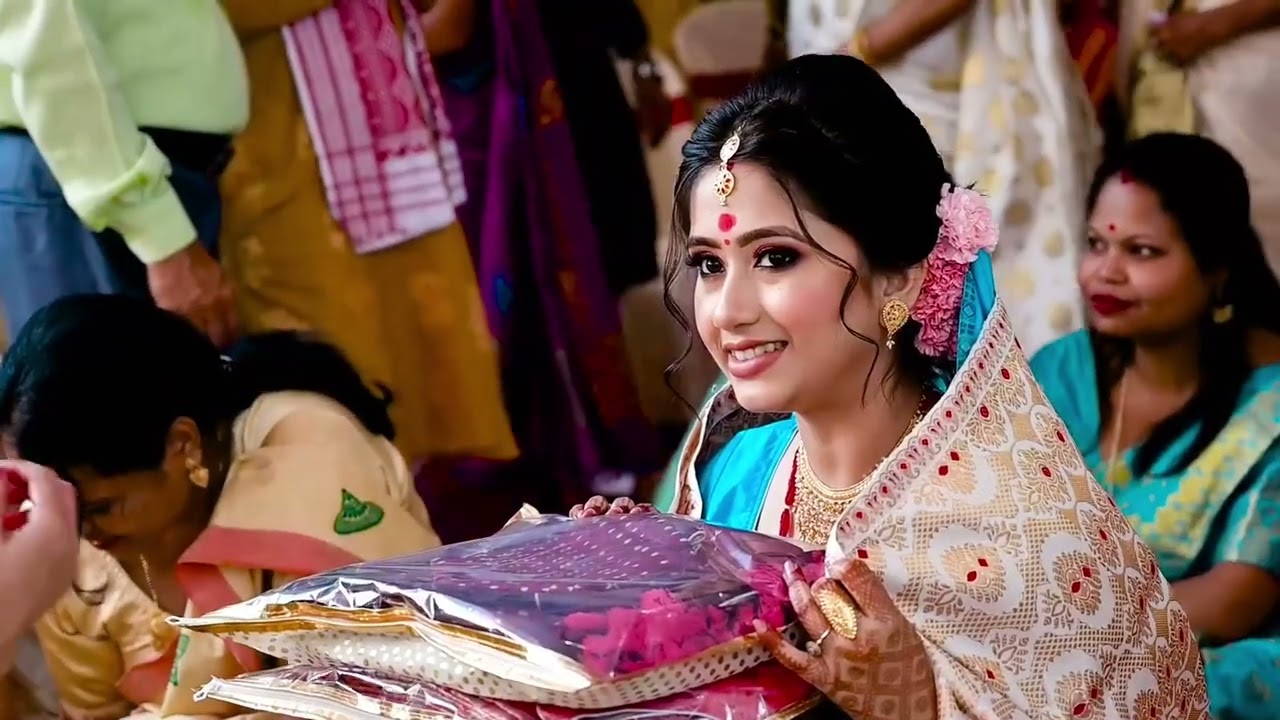 Assamese wedding|Juroon|Cinematic video|Groom side|Rituals|Bridal makeover|Assamese bride
