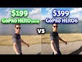 $199 GoPro HERO vs  $399 HERO 6!!