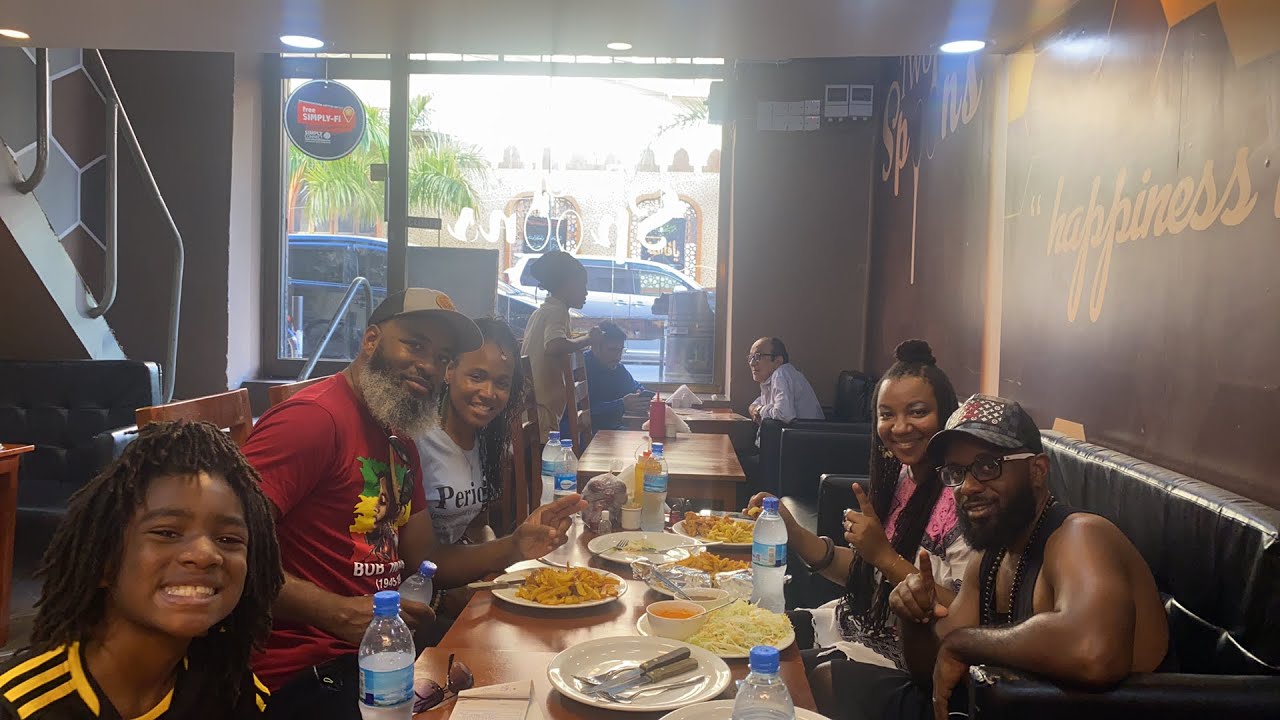 Enjoying Lunch at Two Spoons Cafe in Dar es Salaam Tanzania😊 YouTube