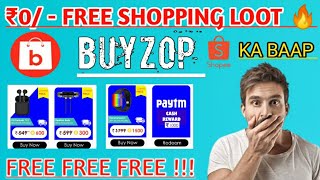 New Free Shopping App Buyzop Today || Shopee app new trick 2022 || Free shopping app || BUYZOP APP screenshot 4