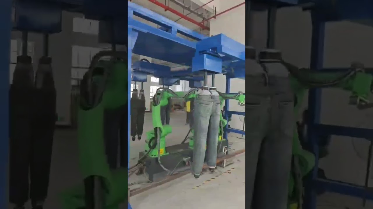 AR SPAY PAINT ROBOT FOR JEAN SPAYING