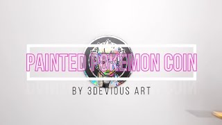 Painted Pokémon Coin - Cyrus