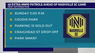 Traffic control in effect for first Nashville SC home game