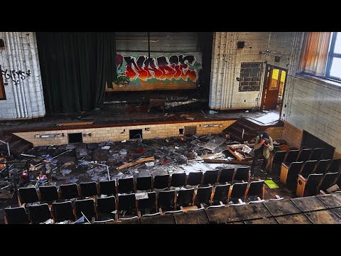 Abandoned Art Deco Architecture, Von Steuben Middle School
