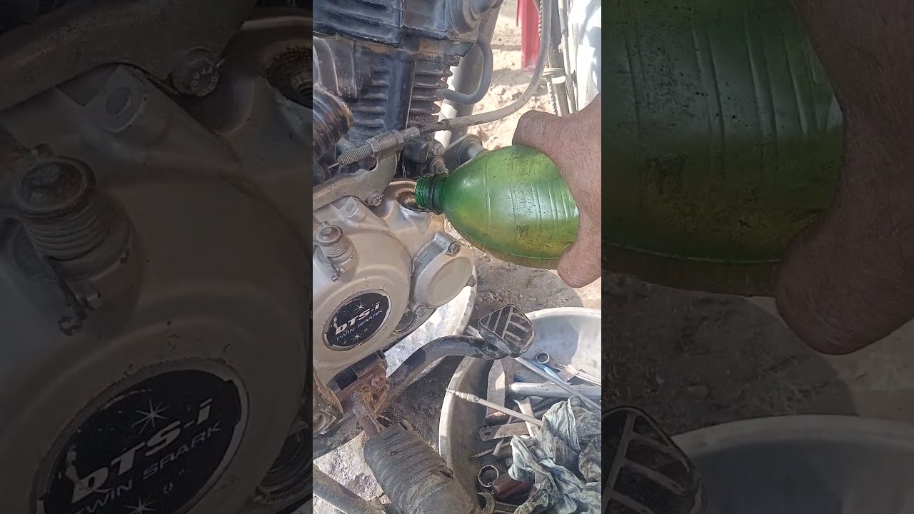 platina bike# engine ki service