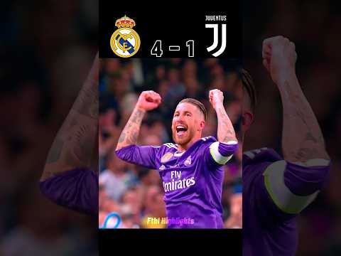 Real Madrid vs Juventus Ucl Final 2017 #football #youtube #shorts